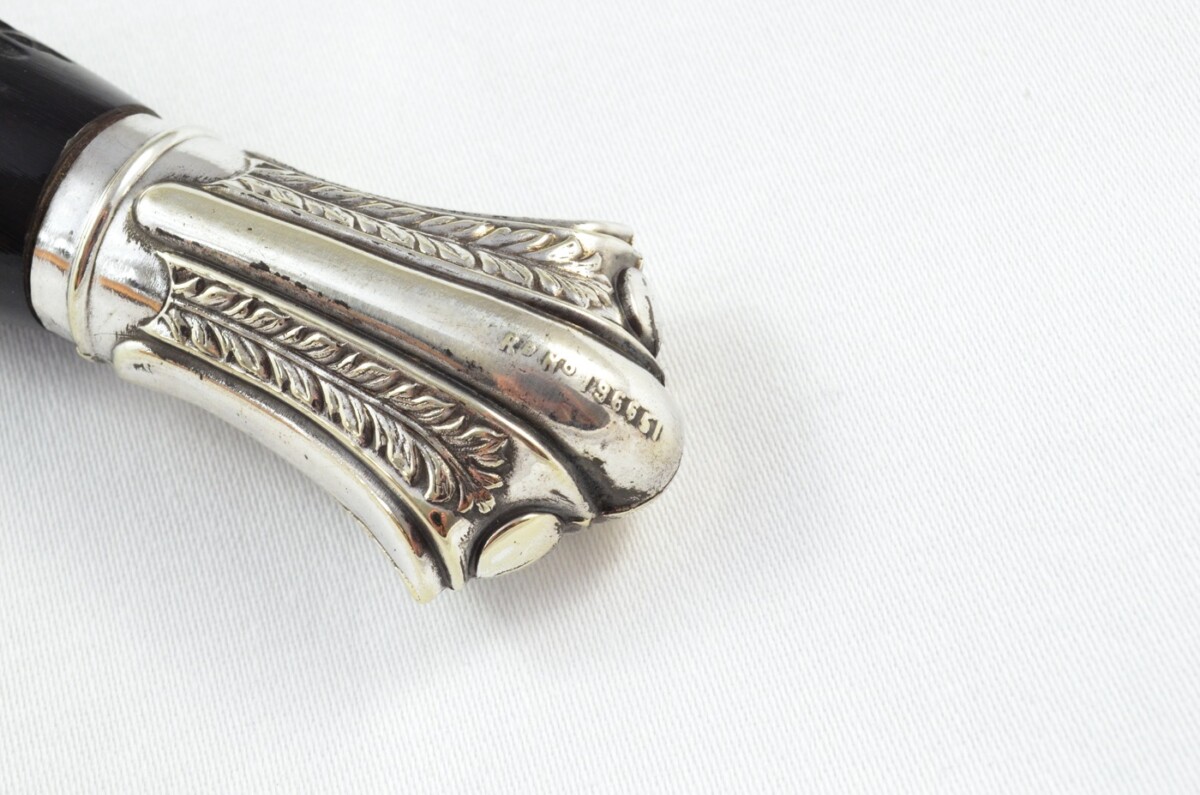 Edward Owen & Co Sheffield Handmade 3 Piece Carving Set c.1890 - Silver Plated Cap & Ferrule - Image 5