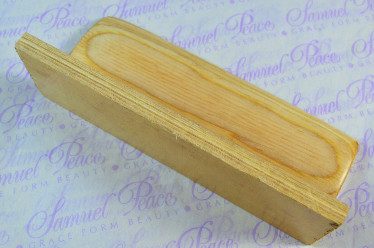 Pair of Natural Birch Laminated Wood Knife Scales Knife Making Parts Wood Blanks - Image 4