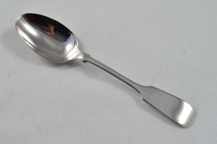 Superb Sheffield Solid Silver Antique Christening Spoon - Old English Fiddle Pattern - Made in 1898 - Presentation Case - Image 4