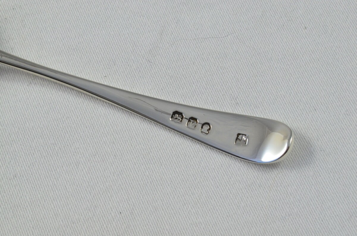 Sheffield Solid Silver Antique Christening Spoon - Old English Pattern - Made in 1810 - Presentation Case - Image 3