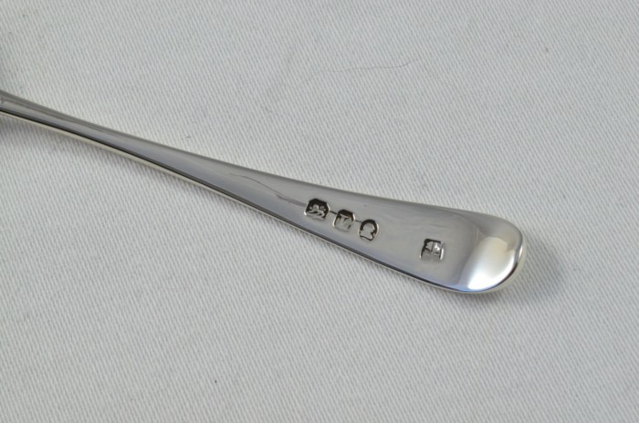 Sheffield Solid Silver Antique Christening Spoon - Old English Pattern - Made in 1810 - Presentation Case - Image 3