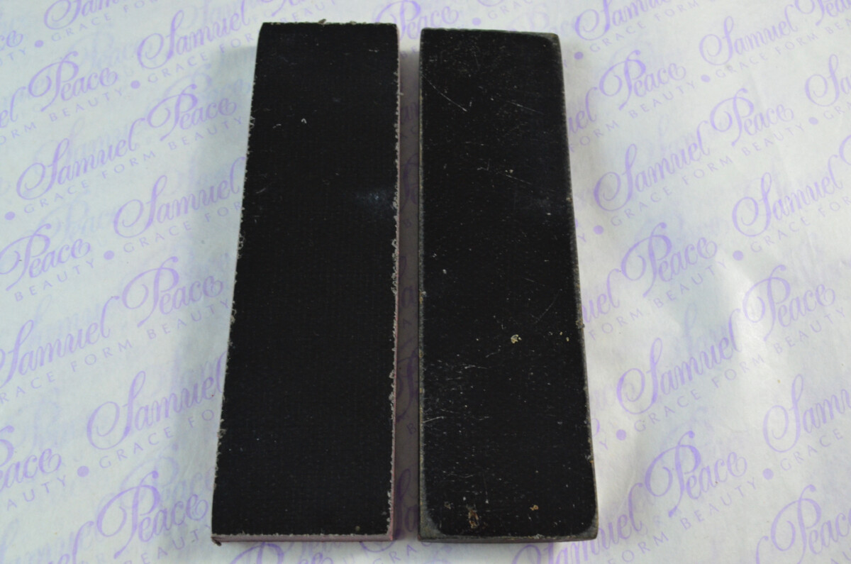 Pair of Red & Black Canvas Micarta Knife Scales Knife Making Parts Micarta Blanks - Image 2