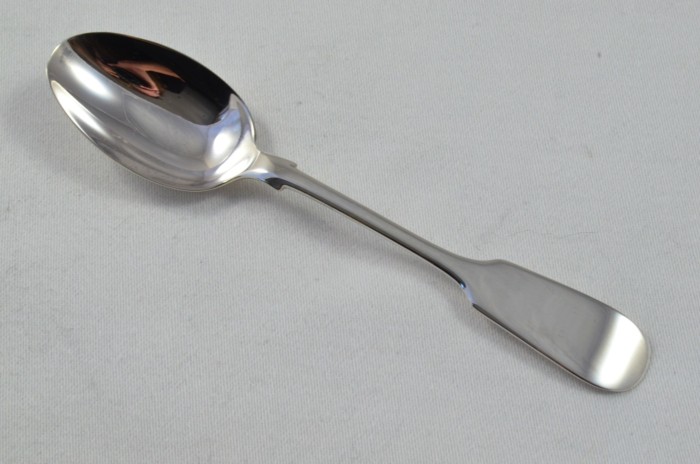 Sheffield Solid Silver Antique Christening Spoon - Old English Fiddle Pattern - Made in 1898 - Presentation Case - Image 4