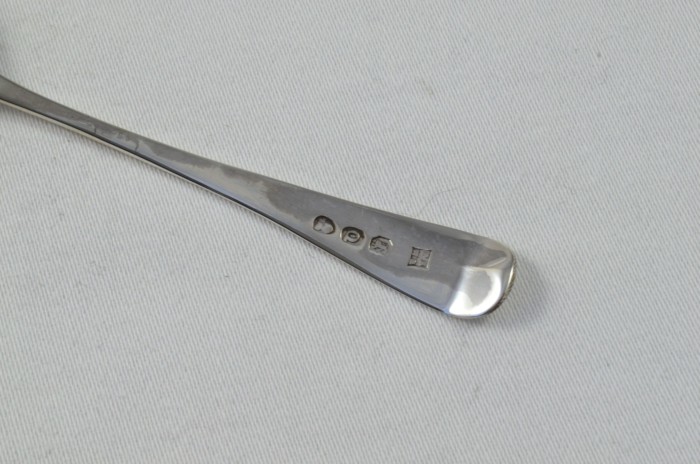 Sheffield Solid Silver Antique Christening Spoon - Old English Pattern - Made in 1815 - Presentation Case - Image 3