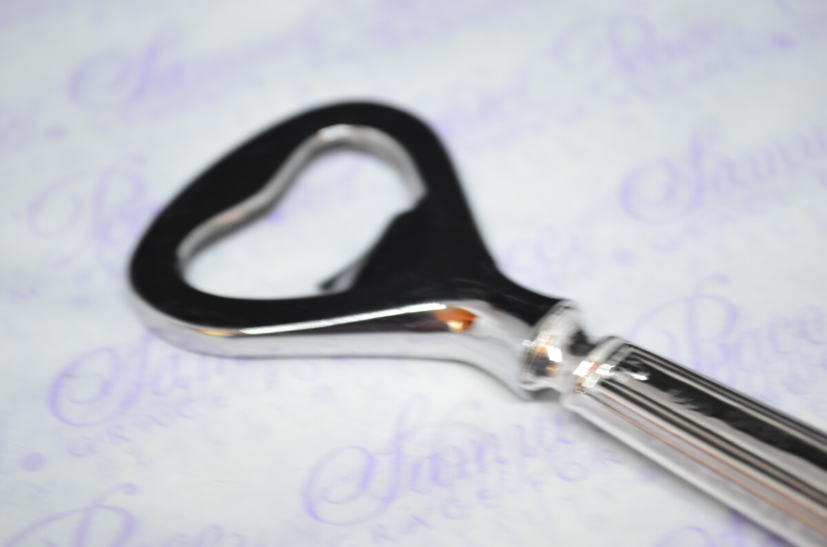 Boodle and Dunthorne Howard Pattern Sterling Silver Bottle Opener Sheffield 1926 - Image 3