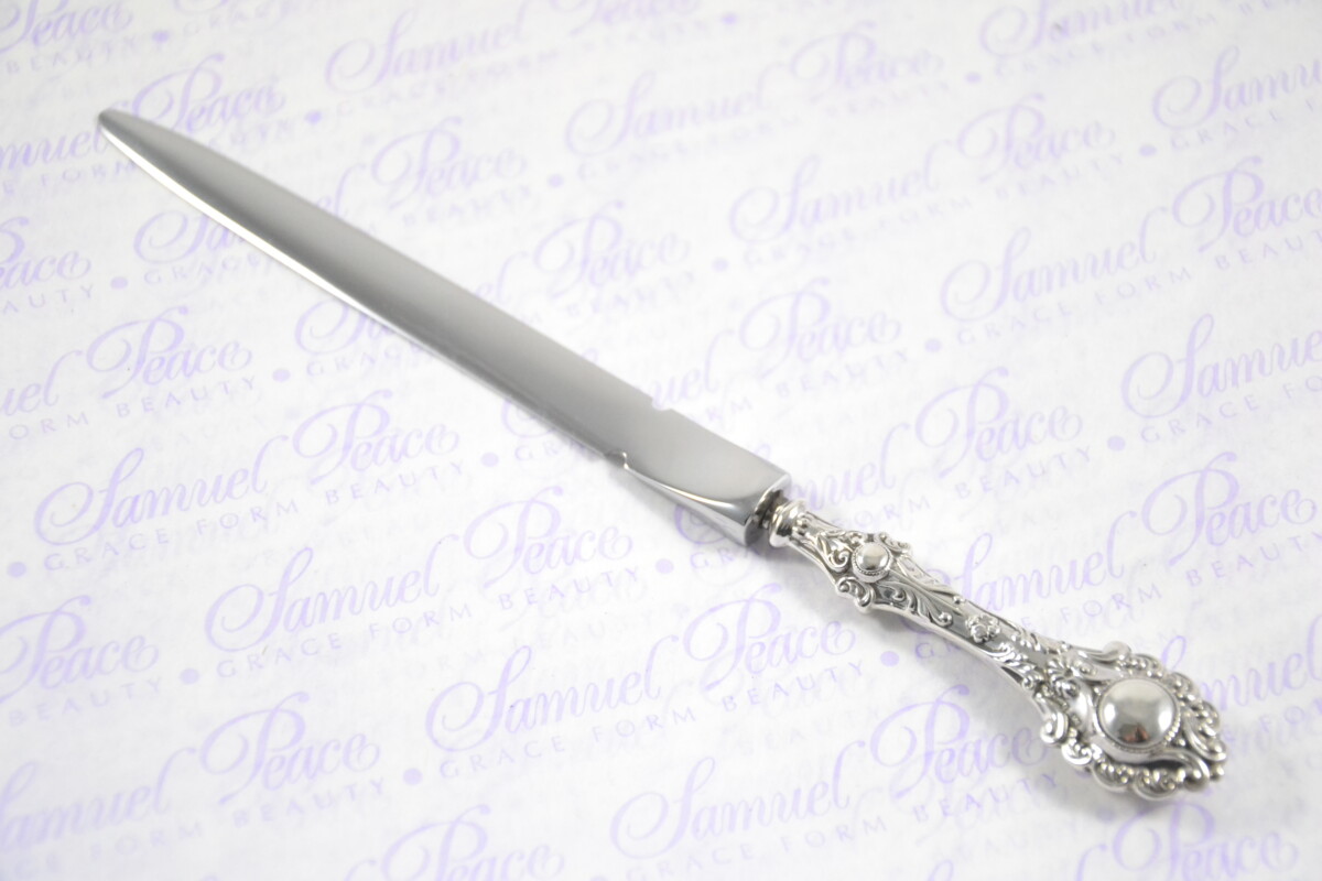 Heavy Scroll Pattern Sterling Silver Letter Opener Birmingham 1901 Gift Boxed - Image 2