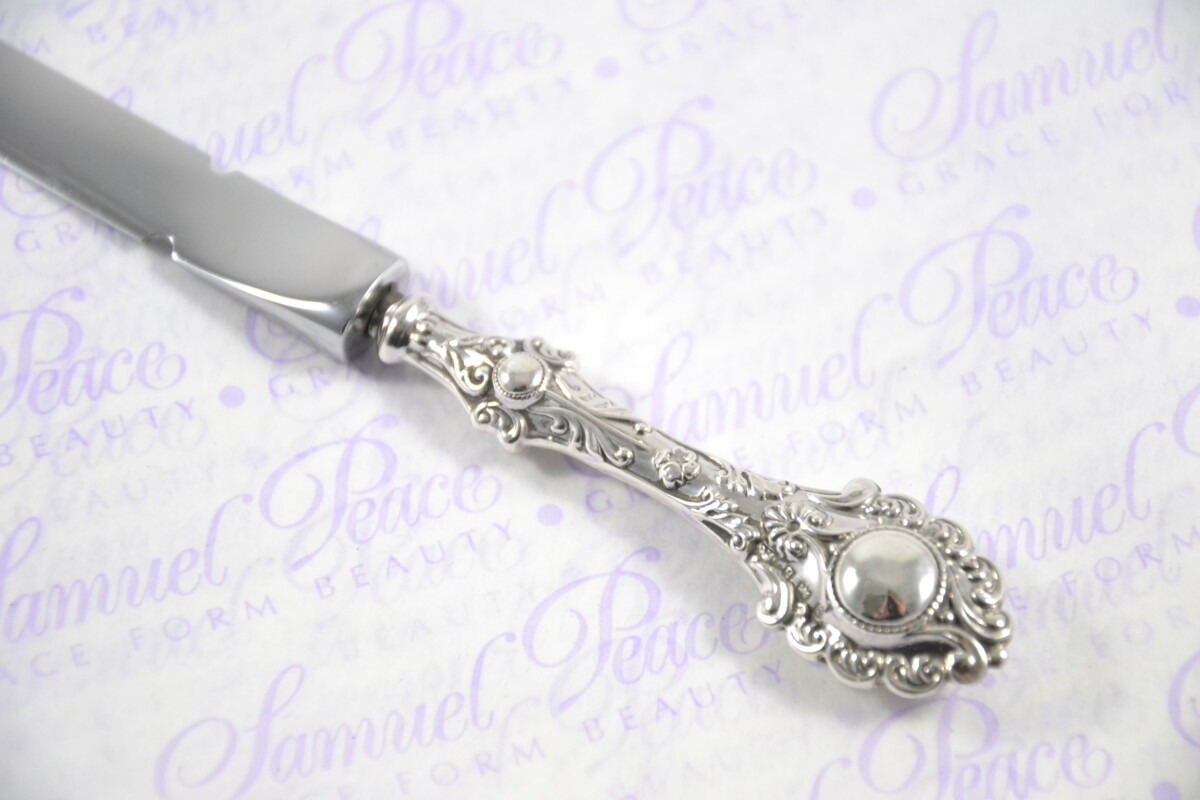 Heavy Scroll Pattern Sterling Silver Letter Opener Birmingham 1901 Gift Boxed - Image 3
