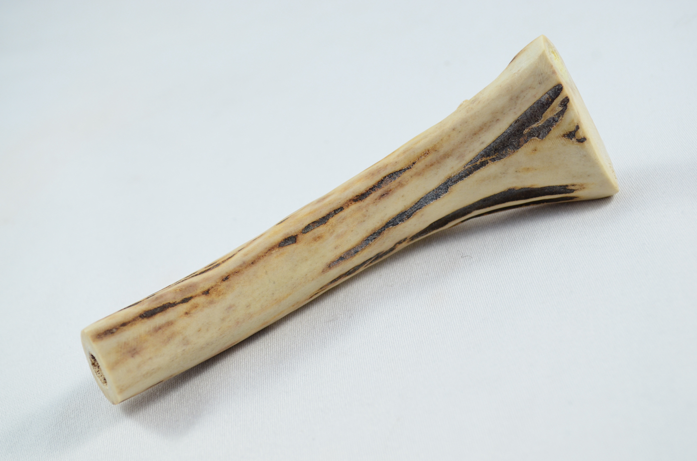 Hare & Hound Carved Walking Stick Cane Top Handle Stag Antler Horn Made Sheffield England - Image 4