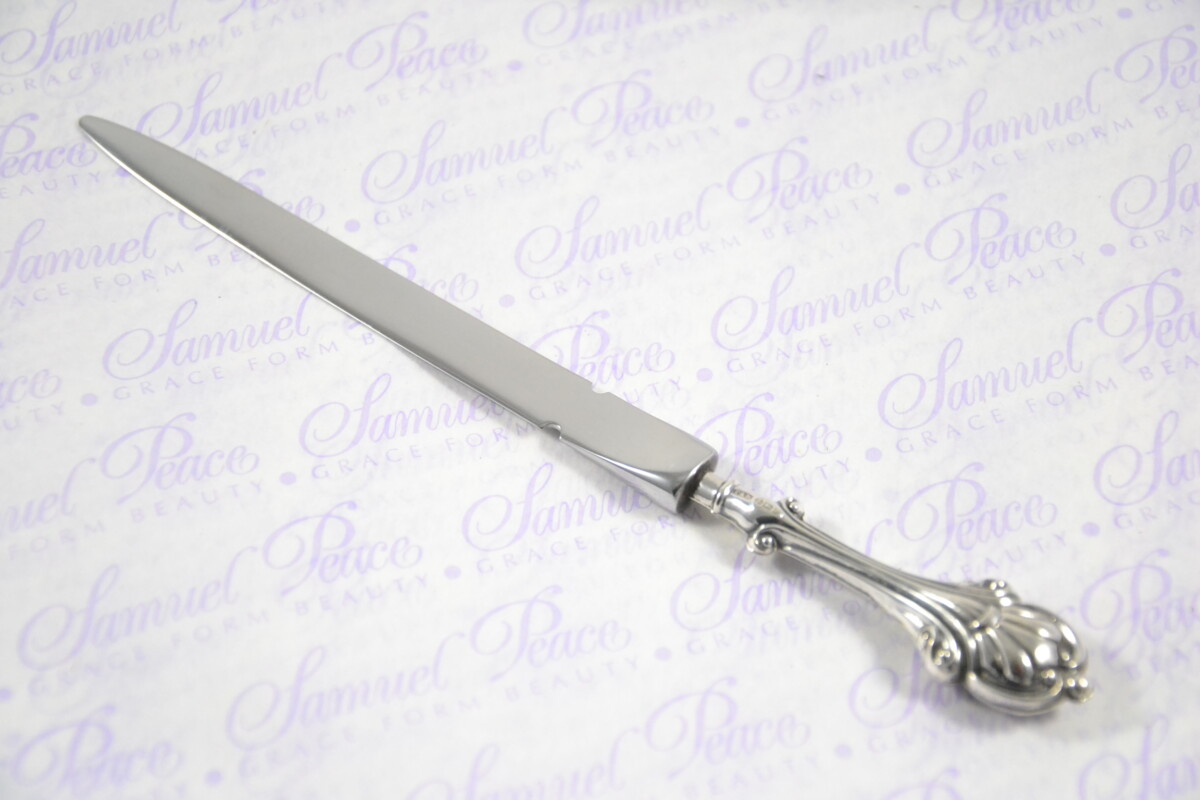 Heavy Ornate Pattern Sterling Silver Letter Opener Birmingham 1934 Gift Boxed - Image 2