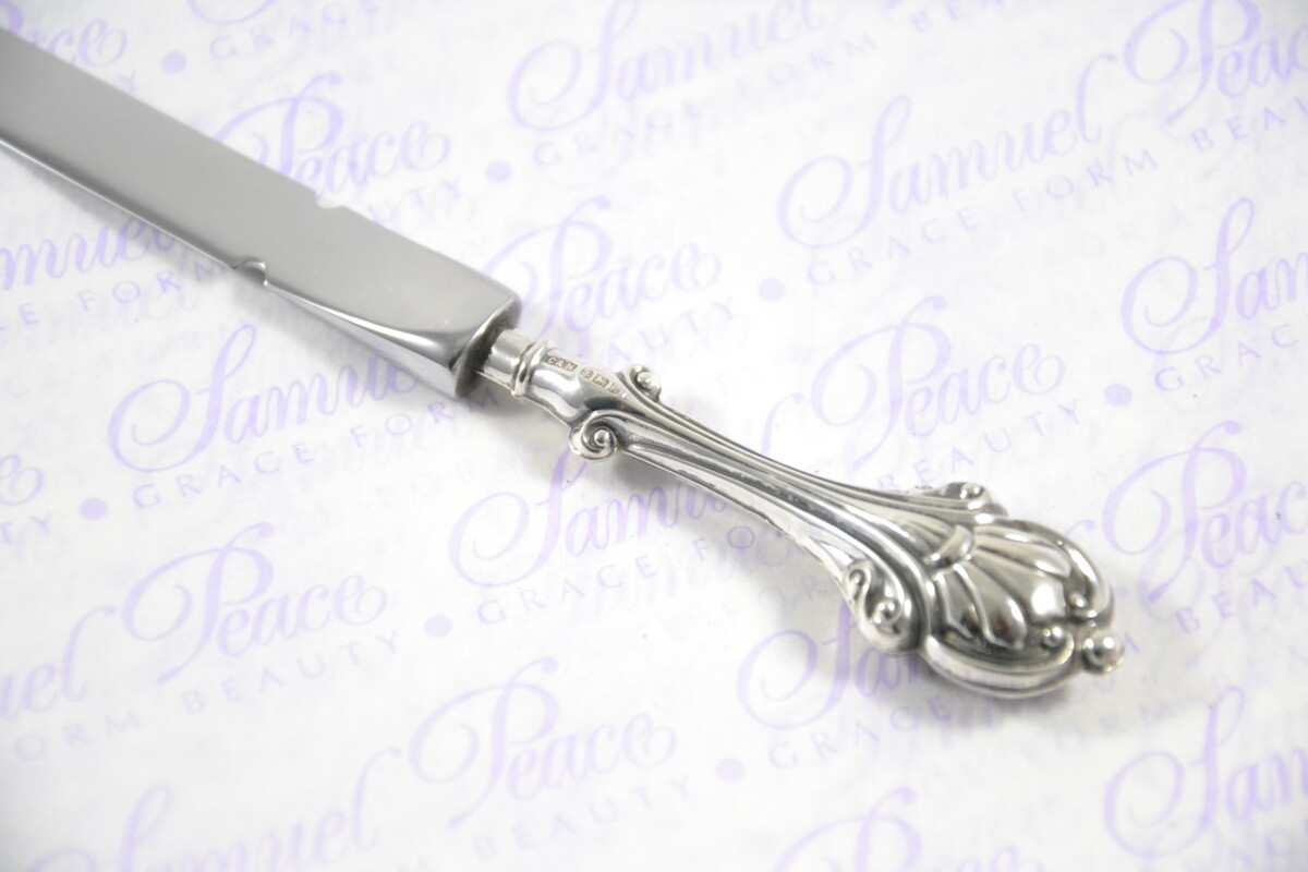 Heavy Ornate Pattern Sterling Silver Letter Opener Birmingham 1934 Gift Boxed - Image 3
