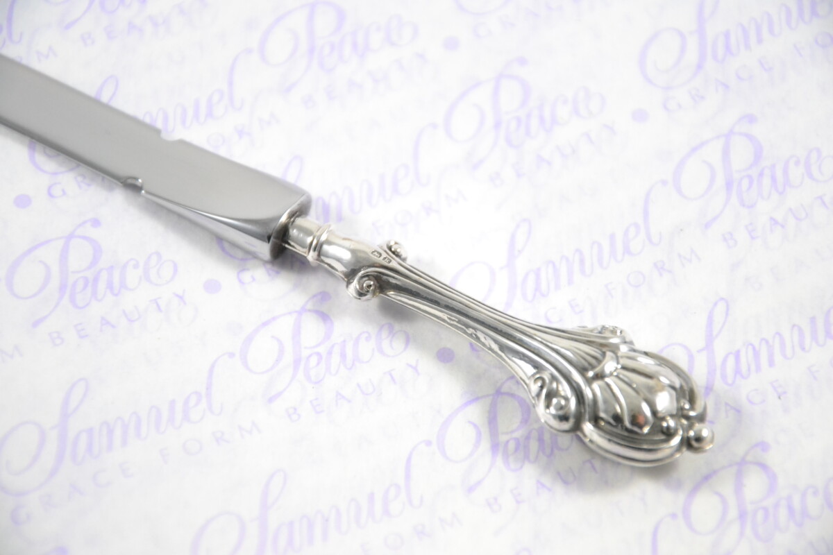 Heavy Ornate Pattern Sterling Silver Letter Opener Birmingham 1934 Gift Boxed - Image 4