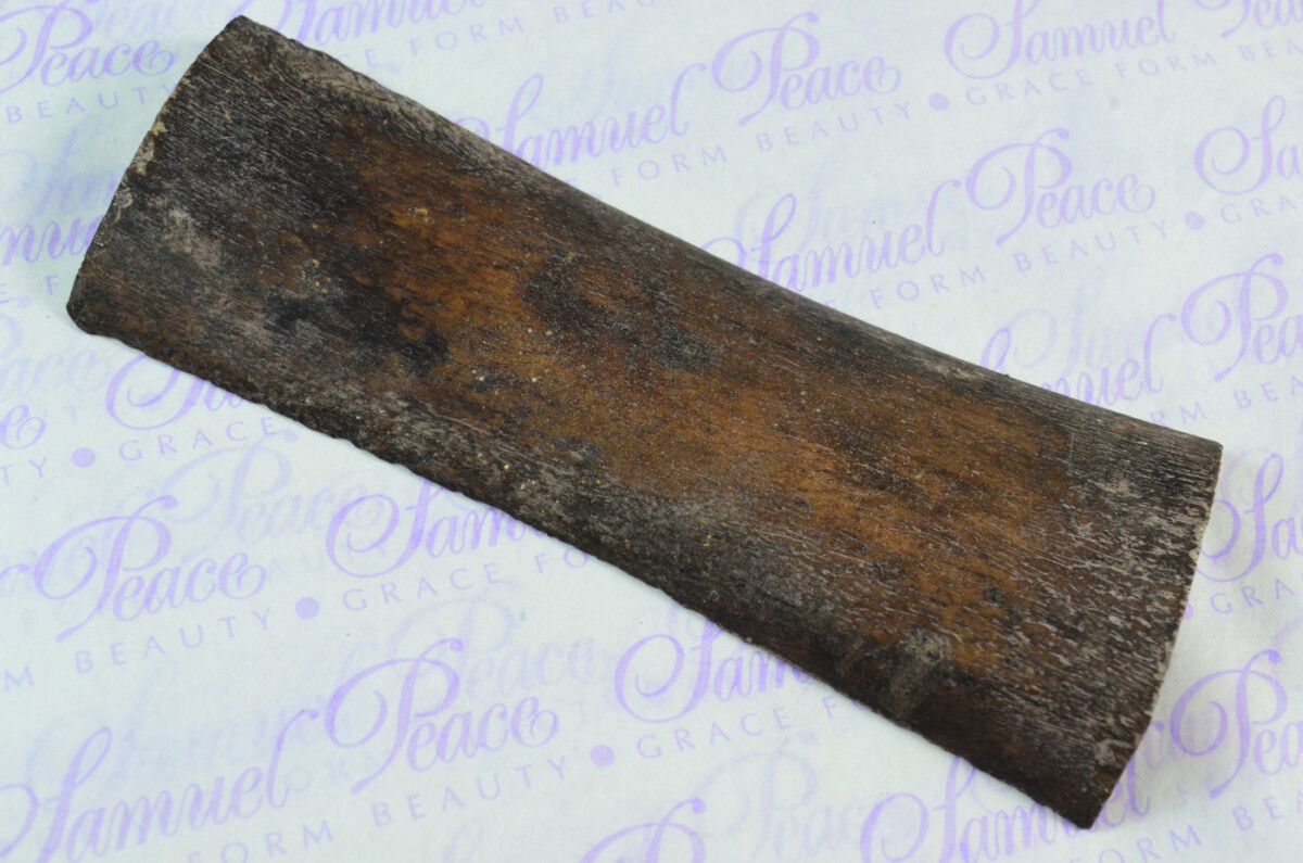 Pair of Black Dyed Camel Bone Natural Knife Scales Knife Making Parts Bone Scale Blanks - Image 4