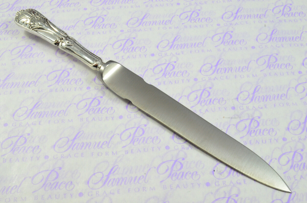 Delightful William Yates Sheffield Sterling Silver Handled Letter Opener Newton Pattern 1912 Cased - Image 7