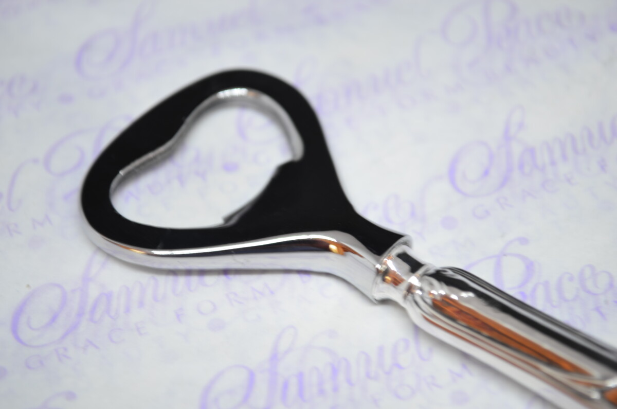 William Yates Calver Pattern Sterling Silver Bottle Opener Sheffield 1918 - Image 3