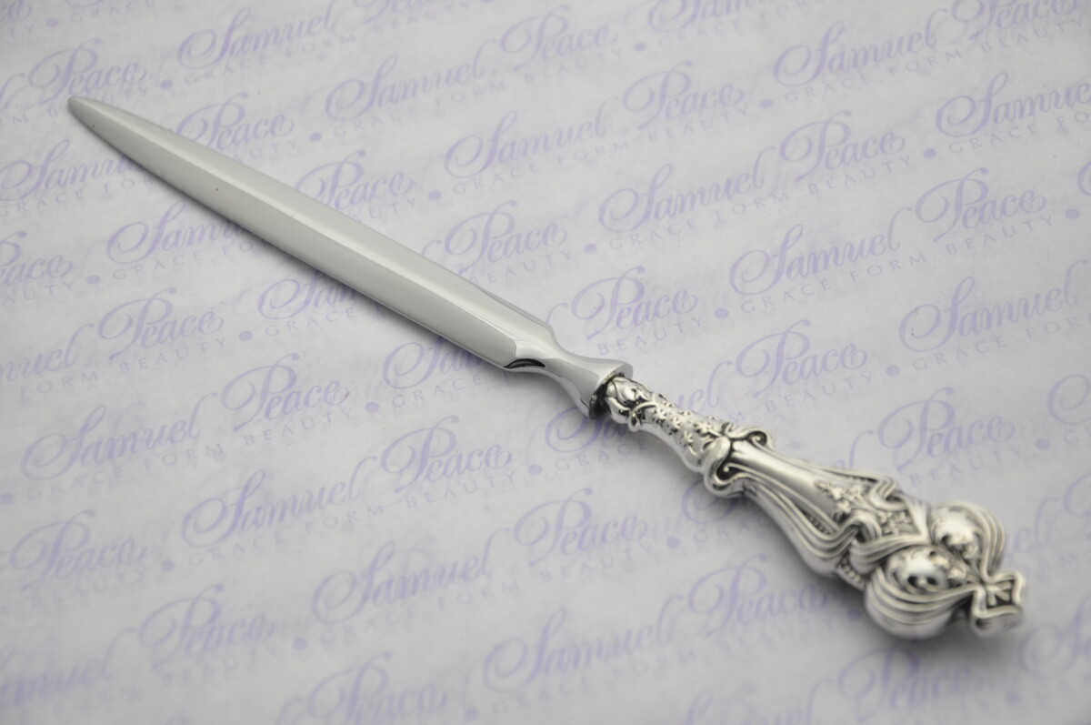 Heavy Ornate Pattern Sterling Silver Letter Opener Birmingham 1905 Gift Boxed - Image 5