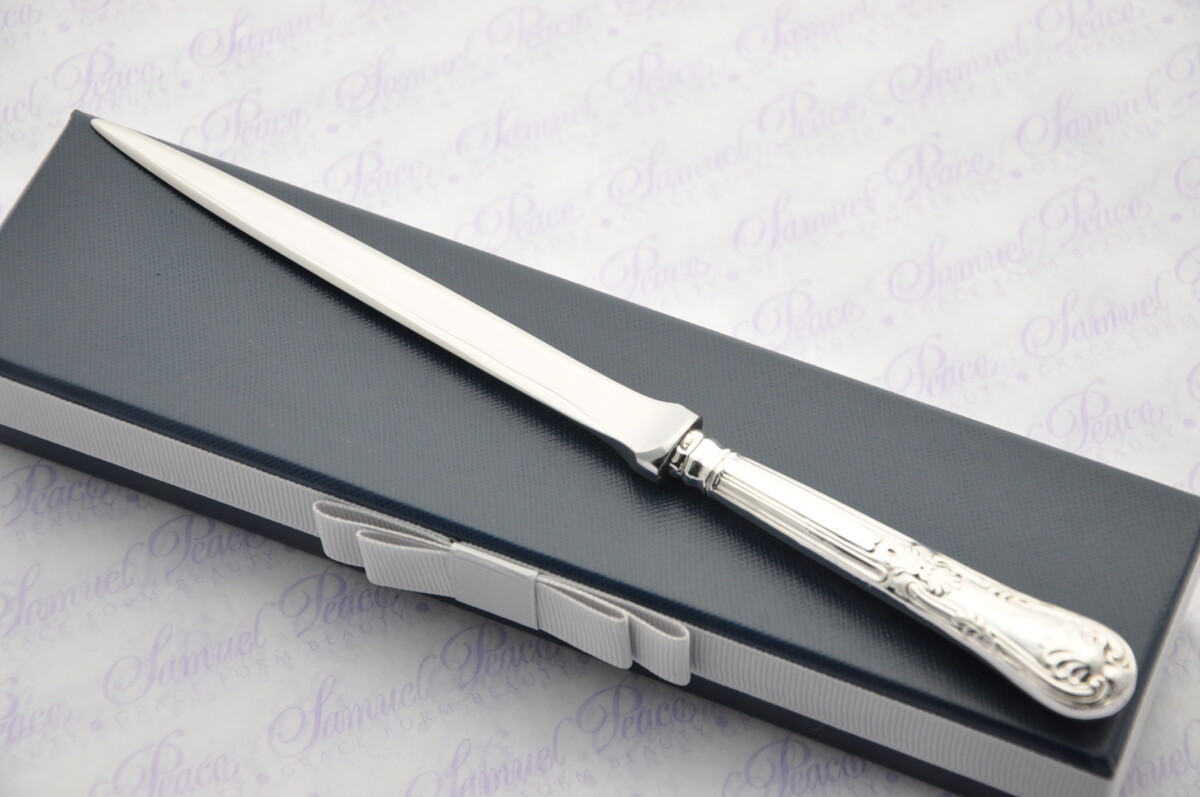 Kings Pattern Sterling Silver Letter Opener Sheffield 1830