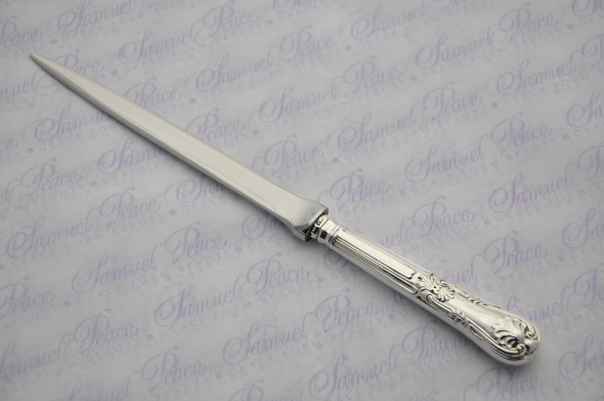Kings Pattern Sterling Silver Letter Opener Sheffield 1830 - Image 3