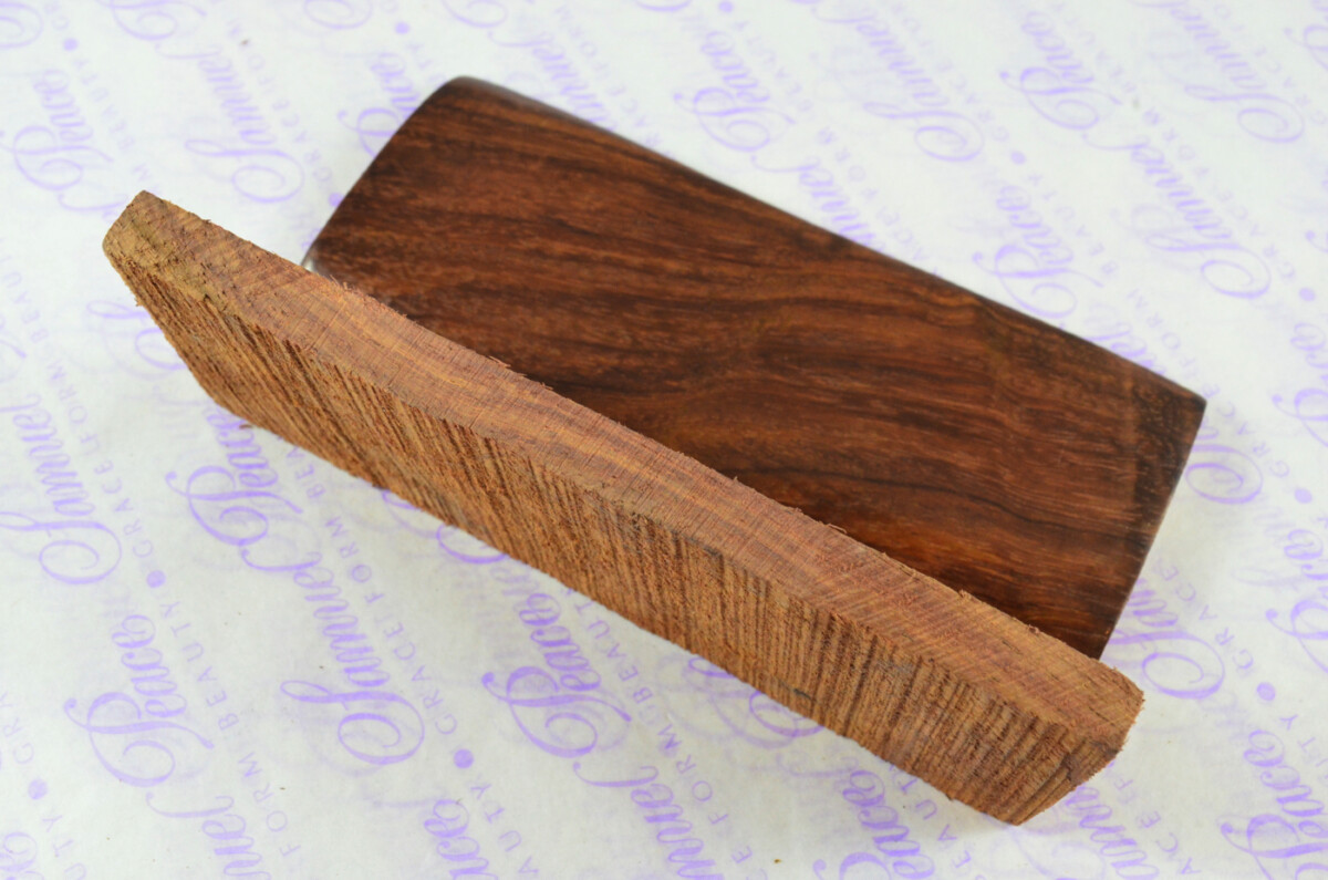 Pair of Rosewood Knife Scales Knife Making Parts Wood Blanks - Image 4