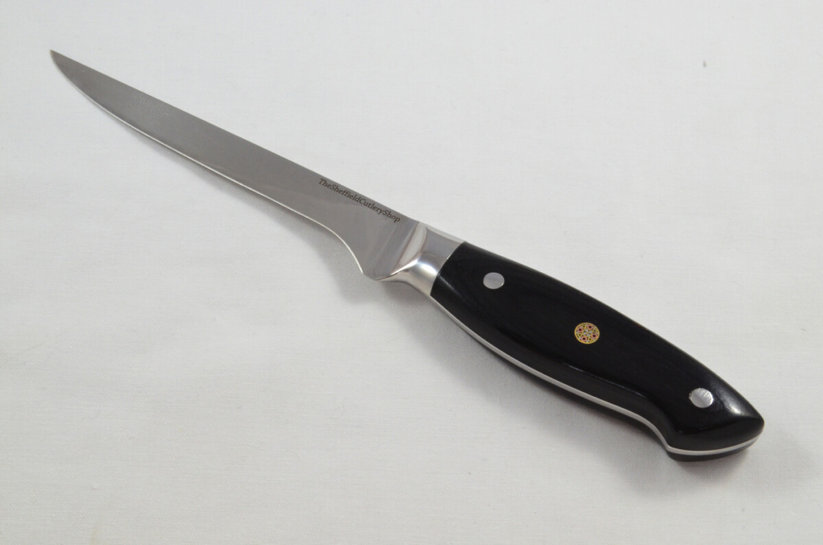 The Master - An 8-Piece Black-Handled Premium Kitchen Knife Set – Ergonomic Handle, Made in Sheffield - Image 8