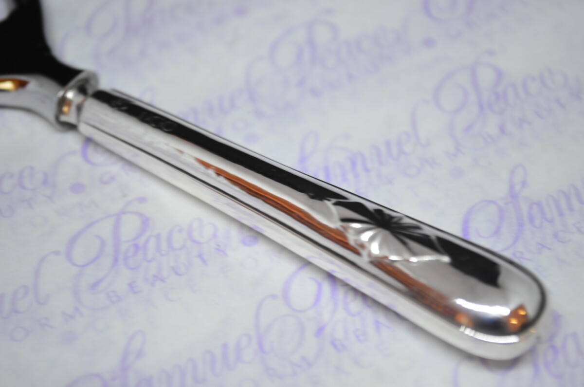 Thomas Bradbury Sunburst Pattern Sterling Silver Bottle Opener Sheffield 1918 - Image 2