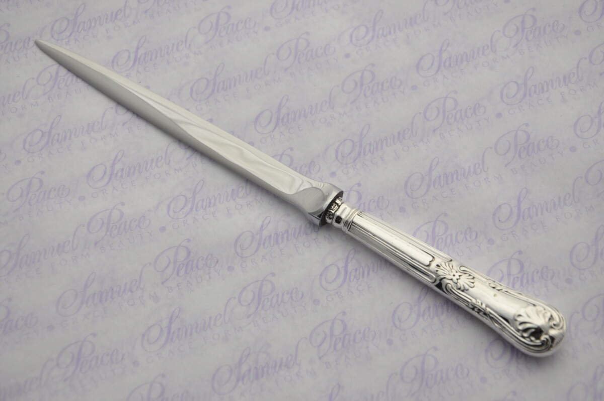 Kings Pattern Sterling Silver Letter Opener Sheffield 1830 - Image 4