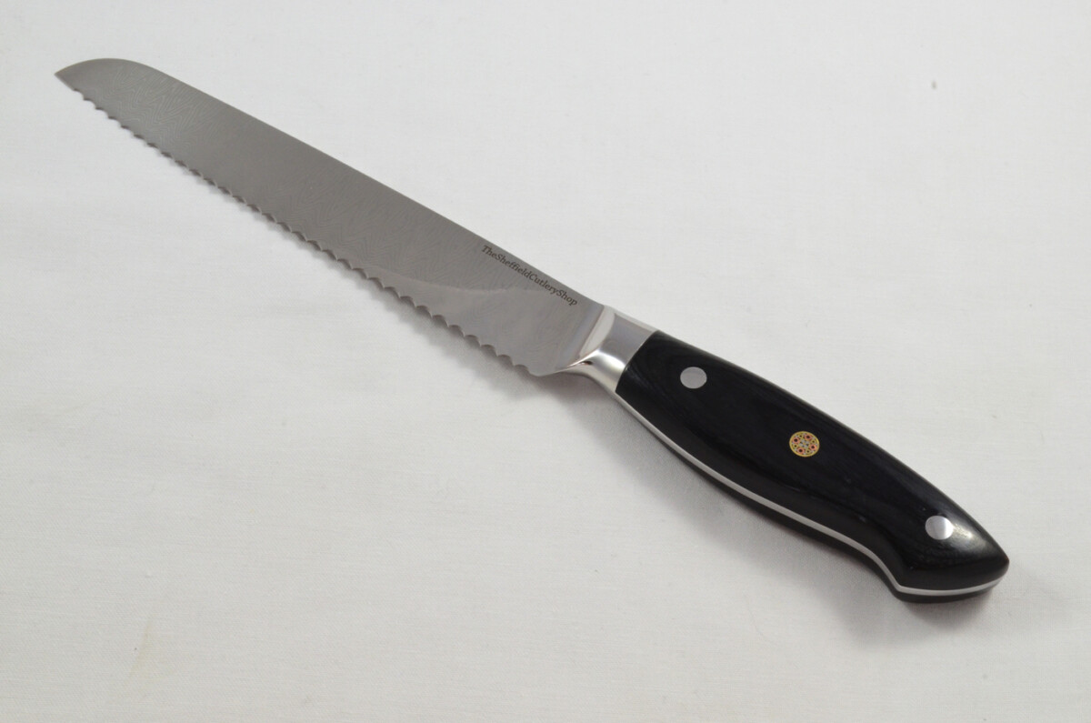 The Master - An 8-Piece Black-Handled Premium Kitchen Knife Set – Ergonomic Handle, Made in Sheffield - Image 14