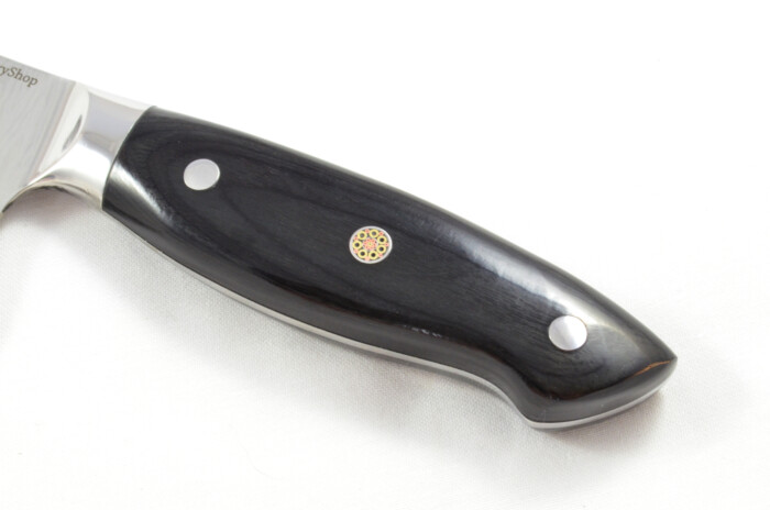 Black Wood Handled Paring Knife 4" - Made In Sheffield High Carbon Stainless Steel Razor Sharp - Image 3