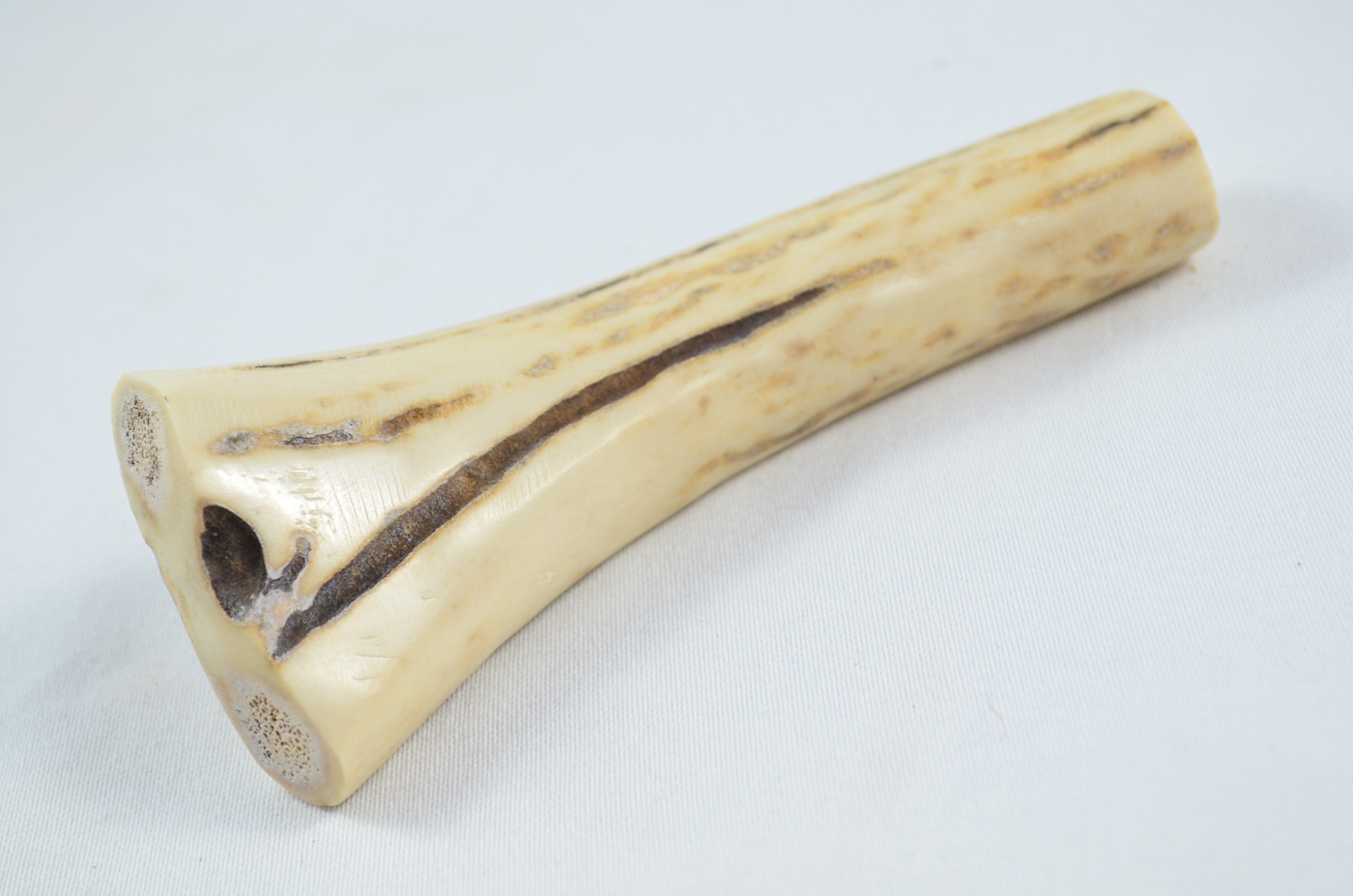 Hare & Hound Carved Walking Stick Cane Top Handle Stag Antler Horn Made Sheffield England - Image 4