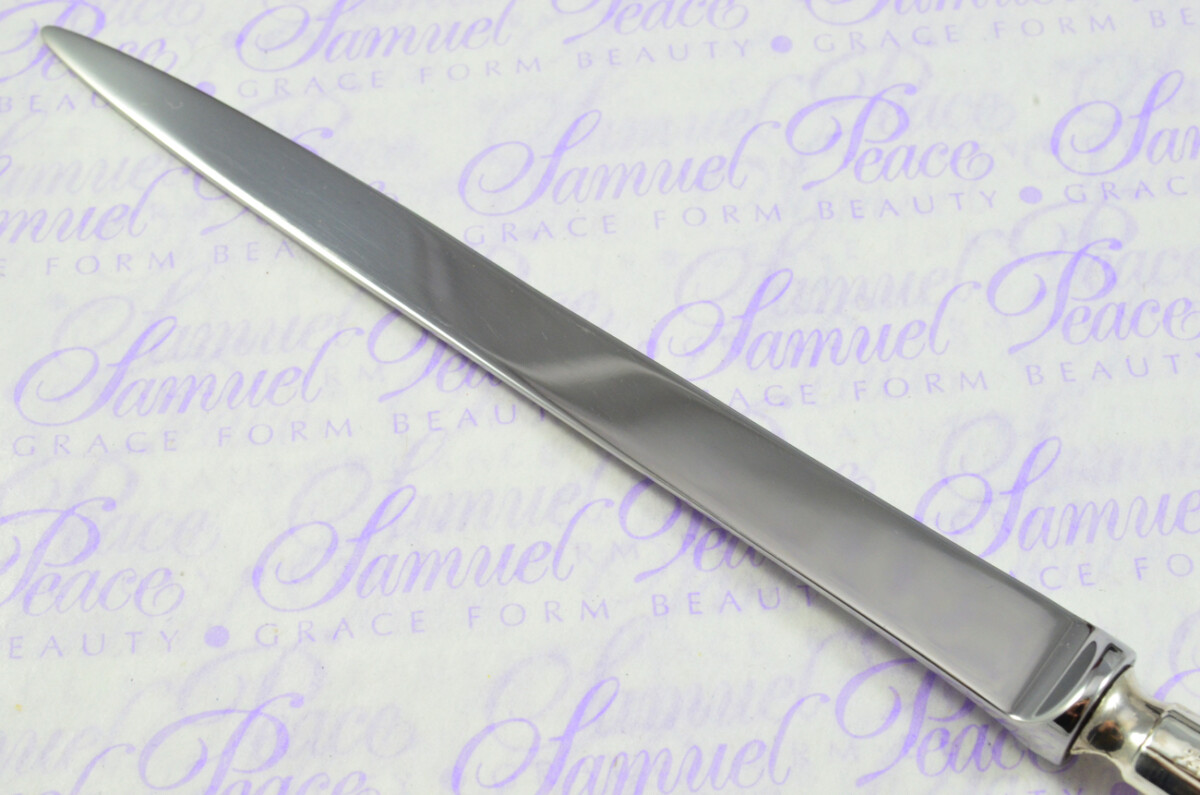 James Deakin & Sons Sheffield Sterling Silver Handled Letter Opener Seneca Pattern 1909 Cased - Image 6
