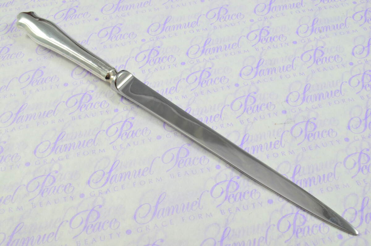 James Deakin & Sons Sheffield Sterling Silver Handled Letter Opener Seneca Pattern 1909 Cased - Image 7