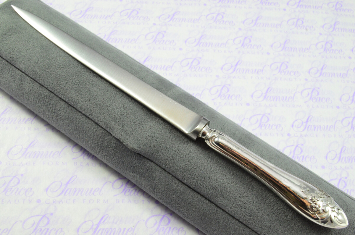 James & William Deakin Sheffield Sterling Silver Handled Letter Opener Hatton Pattern 1913 Cased