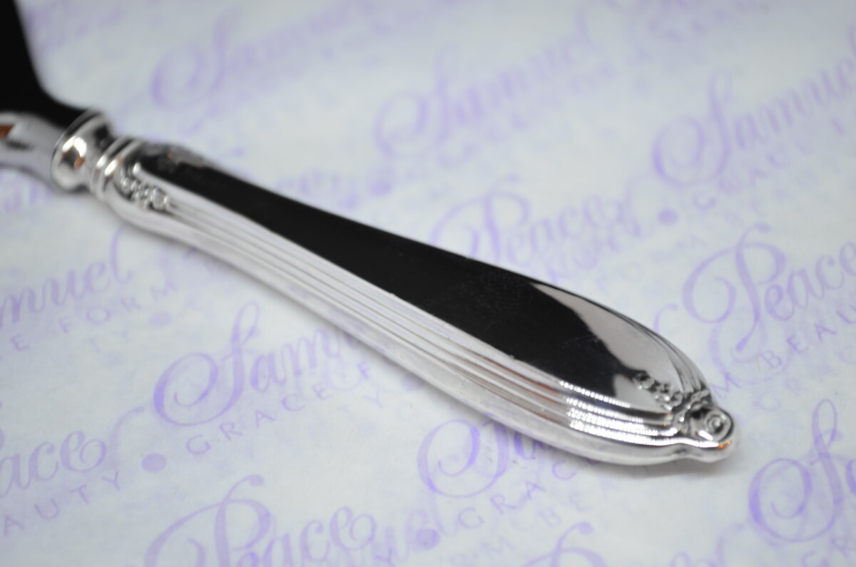 John Biggin Tripple Thread Pattern Sterling Silver Bottle Opener Sheffield 1906 - Image 5
