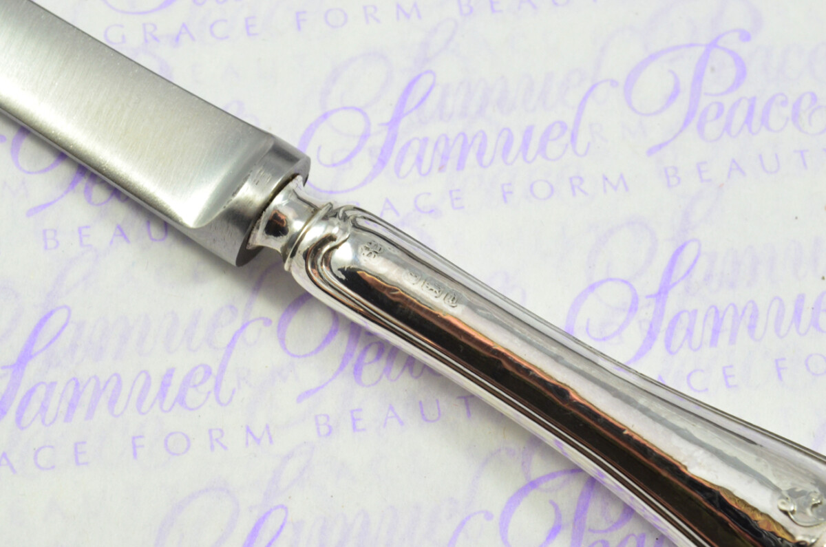James & William Deakin Sheffield Sterling Silver Handled Letter Opener Hatton Pattern 1913 Cased - Image 6