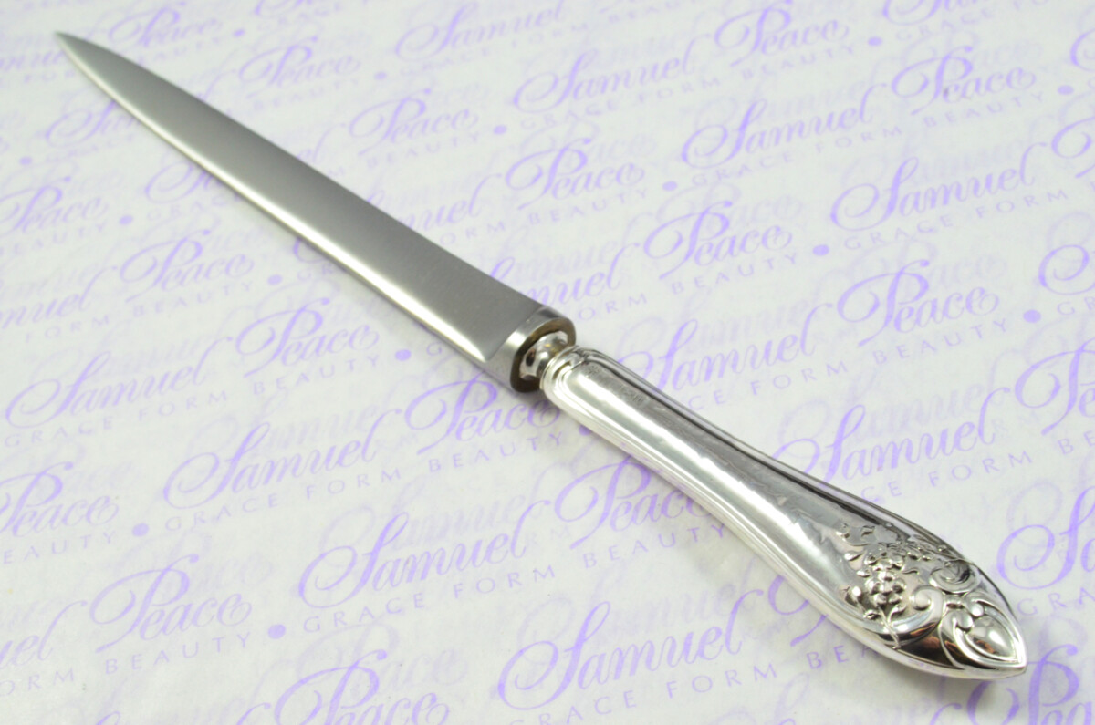 James & William Deakin Sheffield Sterling Silver Handled Letter Opener Hatton Pattern 1913 Cased - Image 8