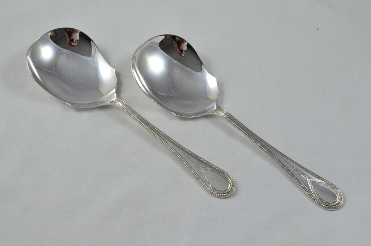 A Hester Bateman Canteen by Robert & Belk - Silver Plated - 64 Pieces - Made in Sheffield, England - Image 11