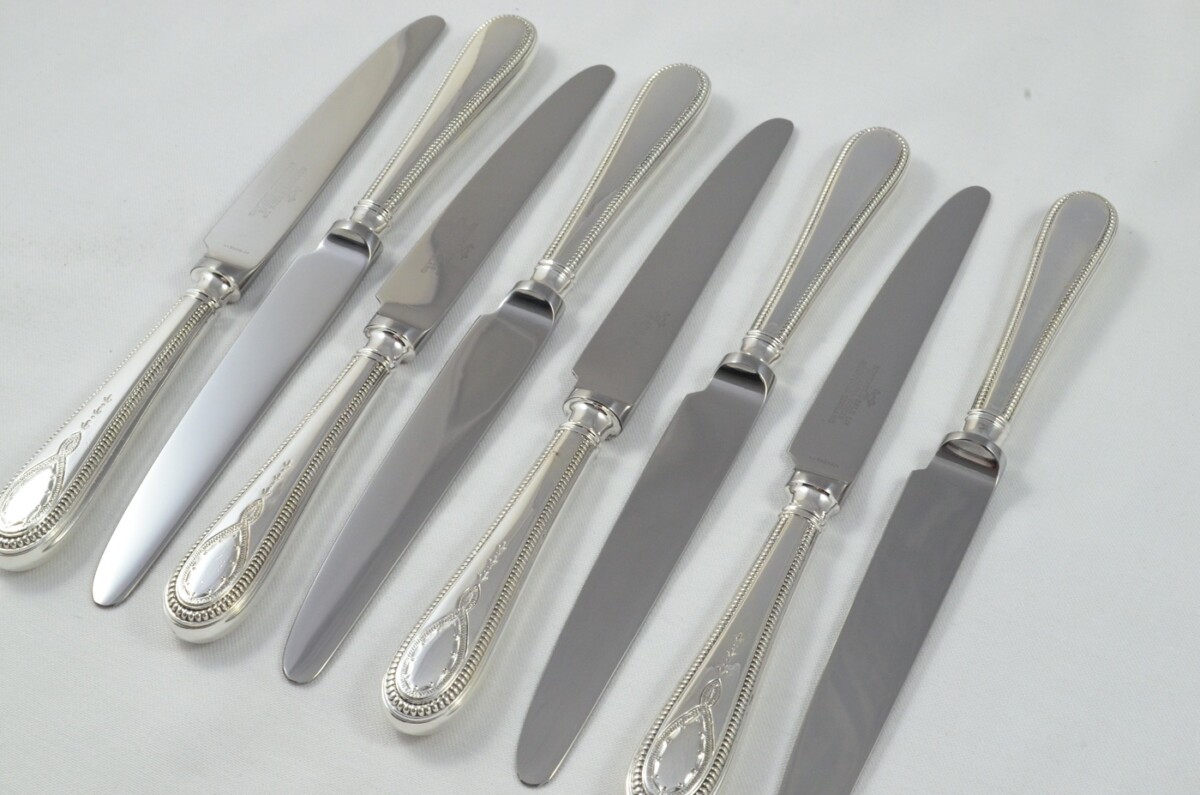 A Hester Bateman Canteen by Robert & Belk - Silver Plated - 64 Pieces - Made in Sheffield, England - Image 2