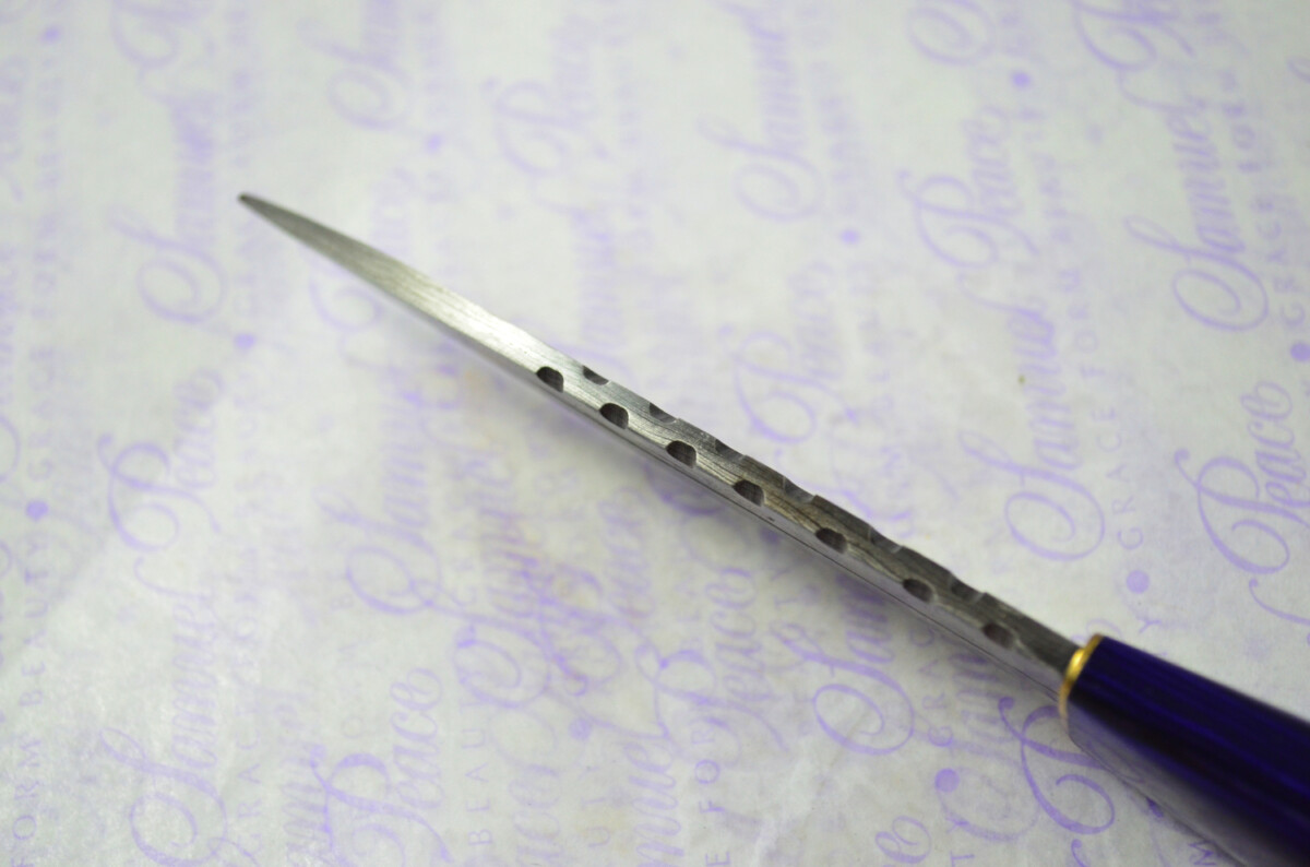 New Fantastic Coloured Pakkawood Sgian Dubh Damascus Steel Superior Sheath inc Presentation Box - Image 6