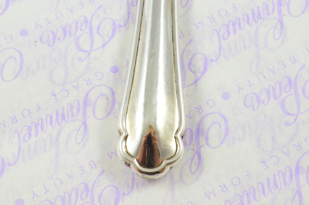Atkin Bros Crescent Pattern Sterling Silver Magnifying Glass Sheffield 1933 - Image 7