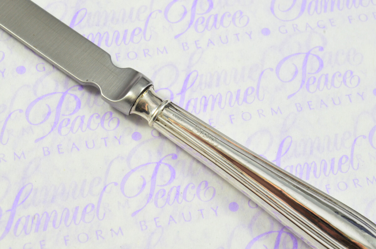 C.W.Fletcher Sheffield Sterling Silver Handled Letter Opener Sandringham Pattern 1927 Cased - Image 5