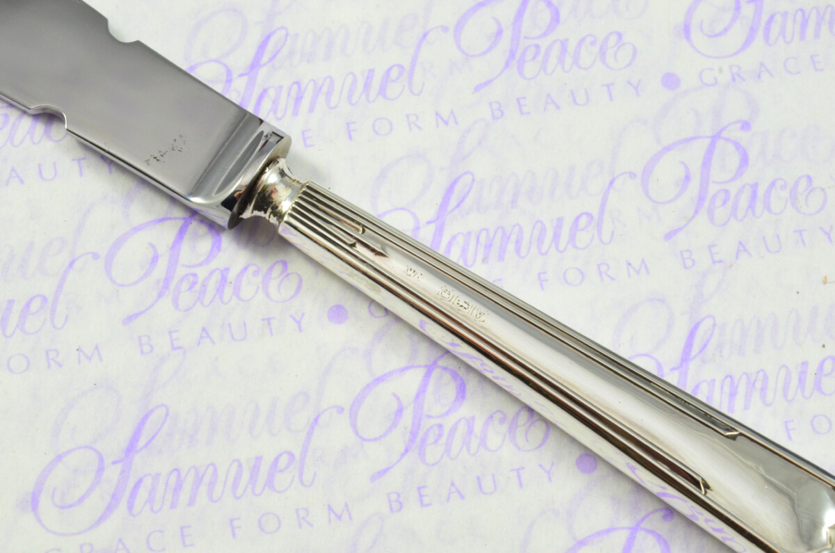 William Yates Sheffield Sterling Silver Handled Letter Opener Zenith Pattern 1963 Cased - Image 5