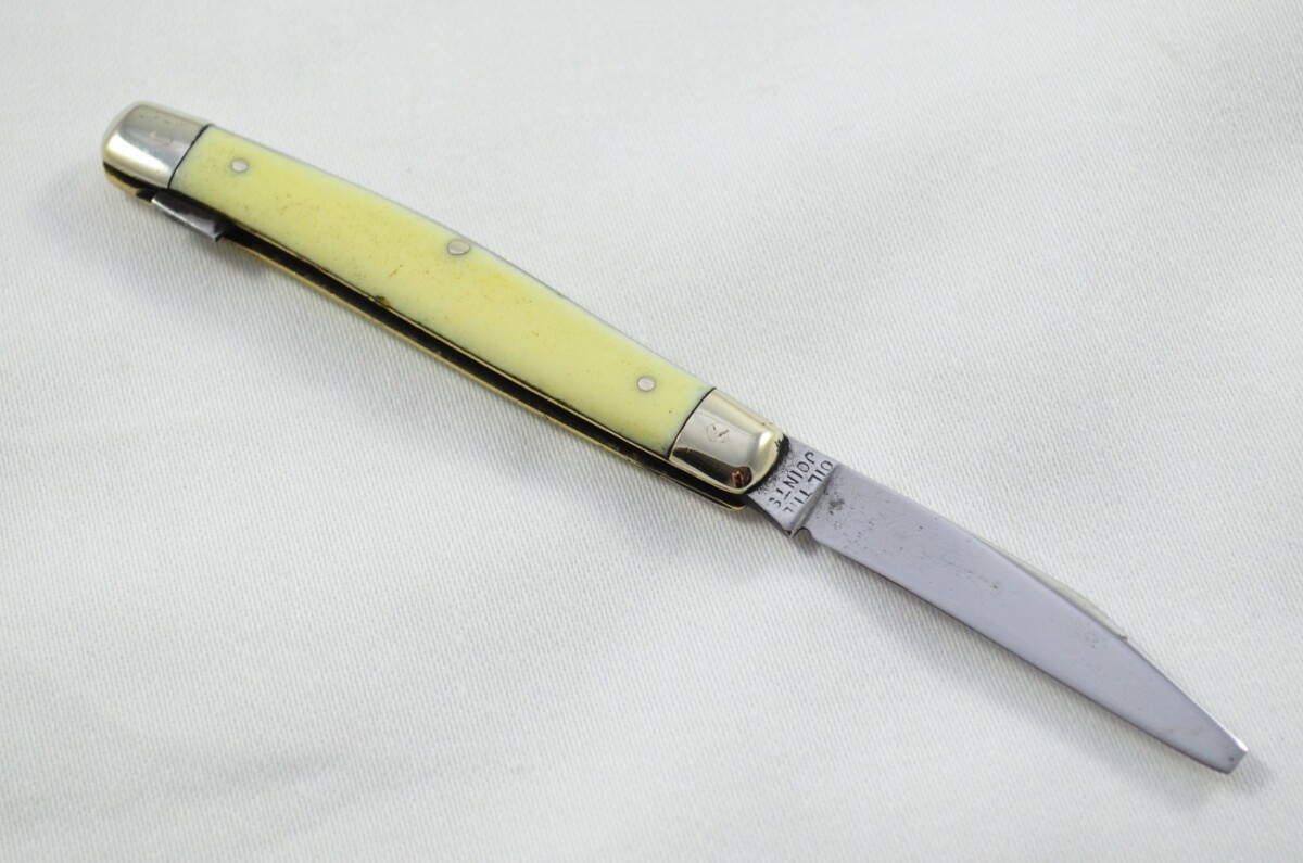 George Wostenholme Carbon Steel Bladed Imitation Ivory Scaled Pen/Fruit Knife Sheffield - Image 6