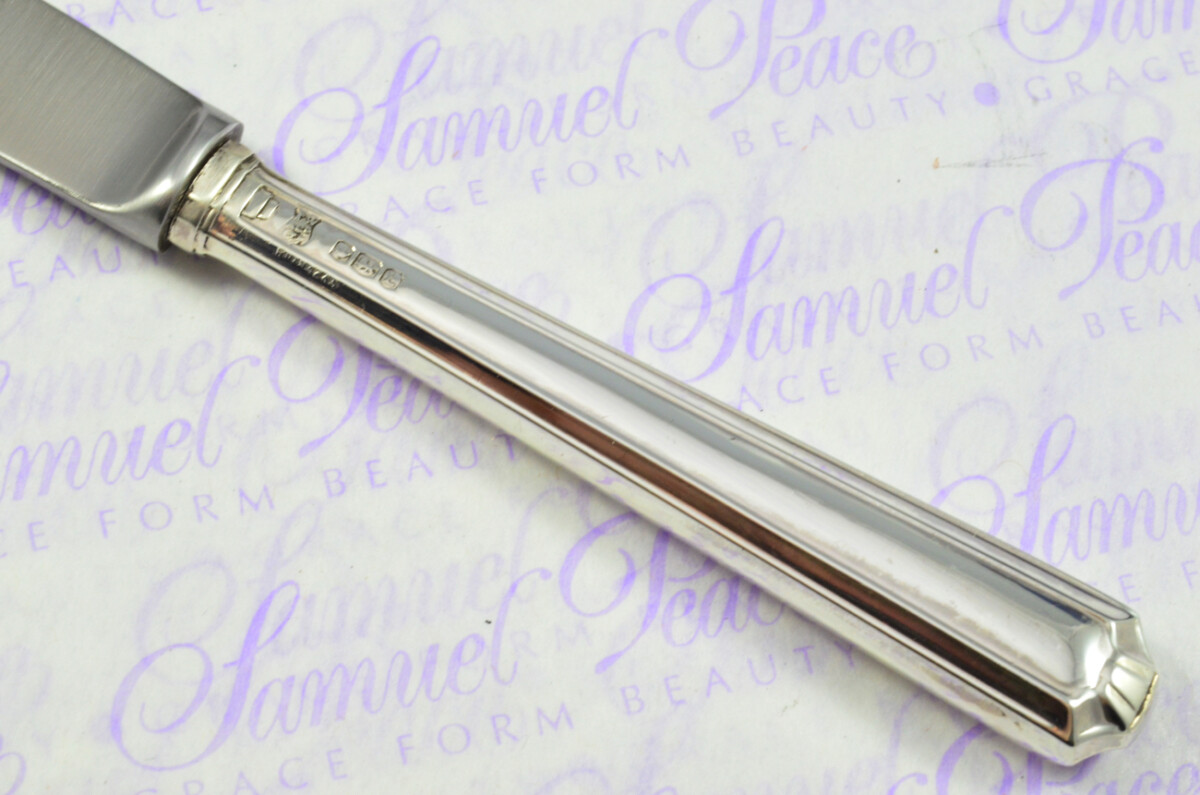 Travis Wilson & Co Sheffield Sterling Silver Handled Letter Opener Howard Pattern 1953 Cased - Image 4
