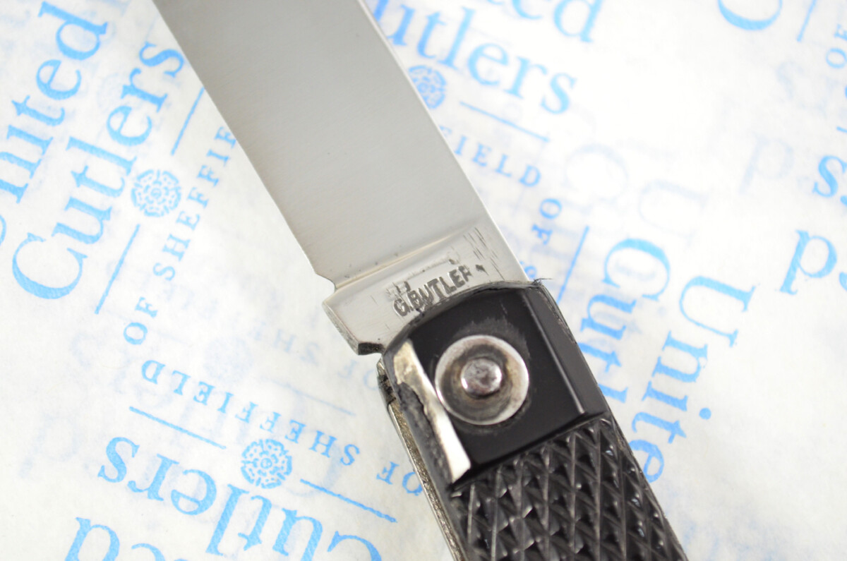 Antique British WWII Army Issue Jack Knife George Butler Made in Sheffield England - Image 4