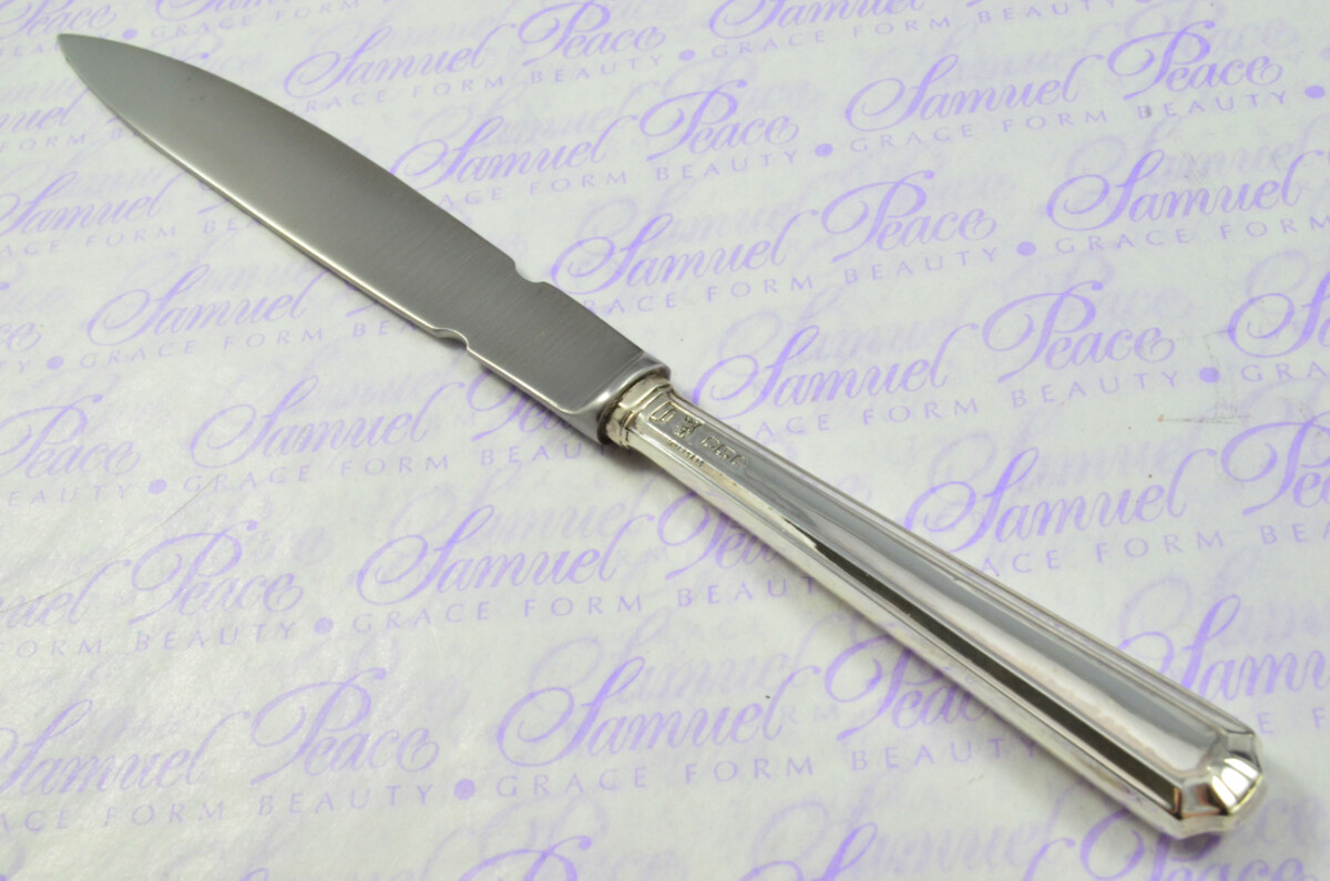 Travis Wilson & Co Sheffield Sterling Silver Handled Letter Opener Howard Pattern 1953 Cased - Image 8