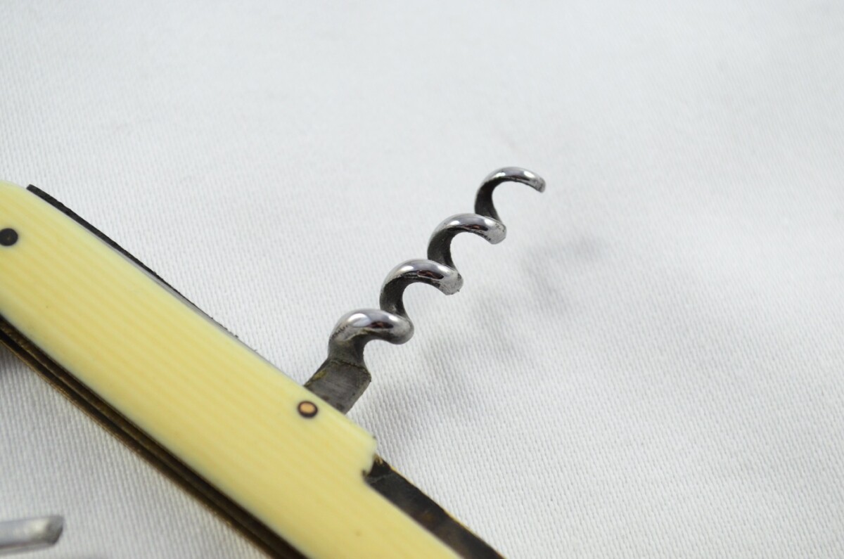 4 Bladed Carbon Steel Plastic Scaled Pen/Fruit Knife Sheffield C.1880 - Image 5