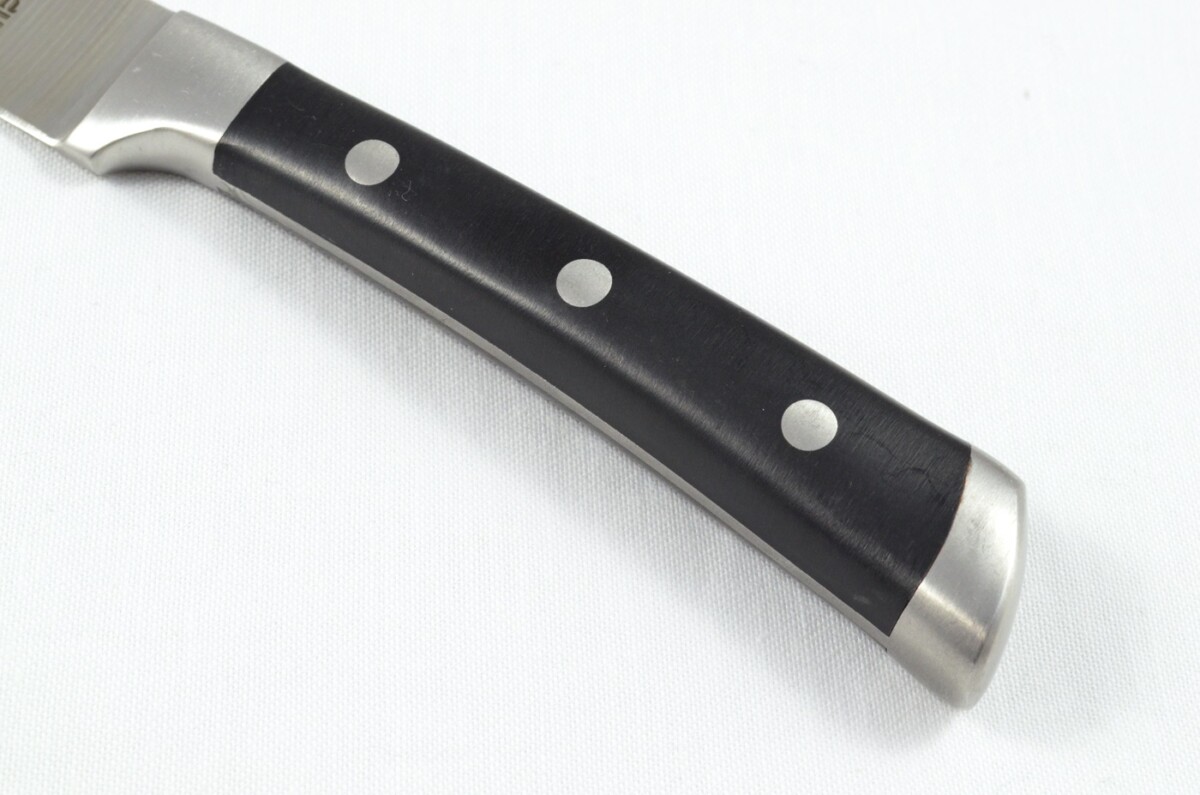 V Sabatier Paring Knife 8.5cm Black Triple Riveted Handle X50CrMoV15 - Richardson Sheffield - Image 3