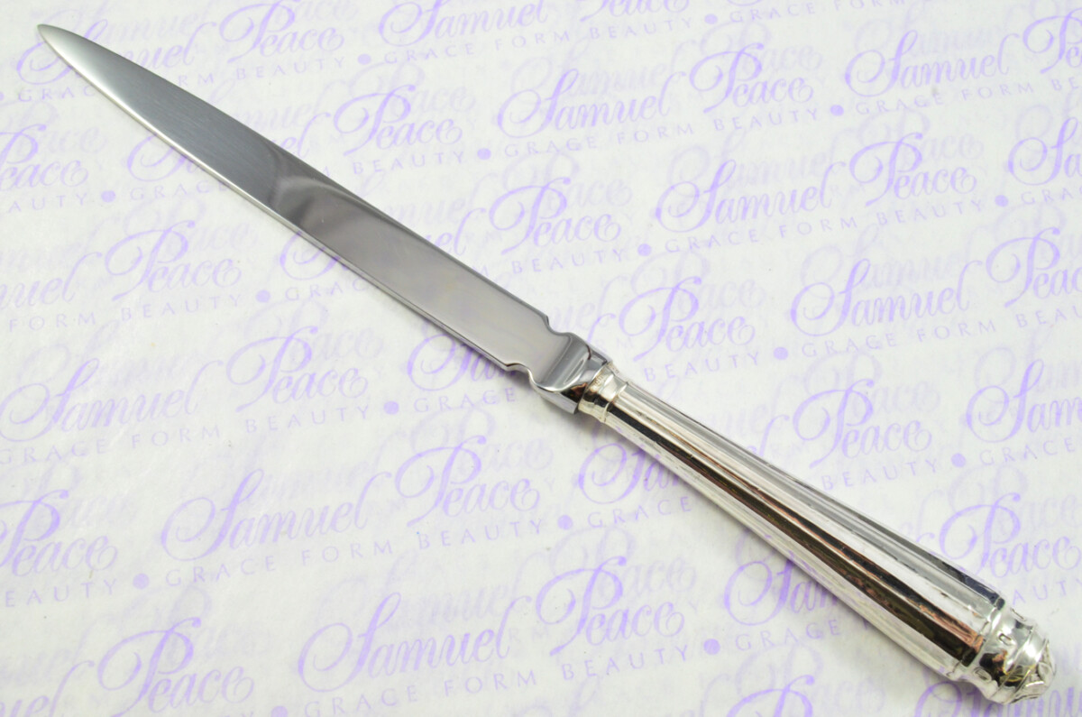 Barker Brothers Sheffield Sterling Silver Handled Letter Opener Gainford Pattern 1903 Cased - Image 3