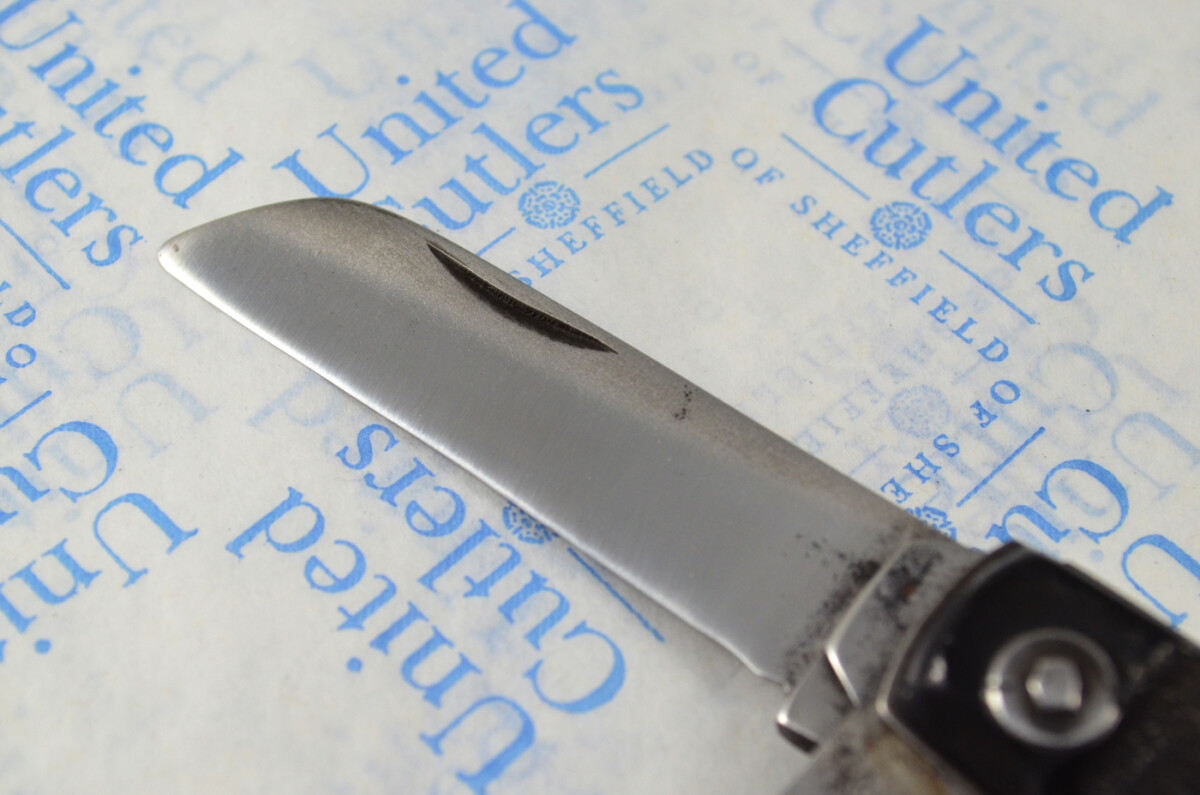 Antique British WWII Army Issue Jack Knife Anonymous Made in Sheffield England - Image 6