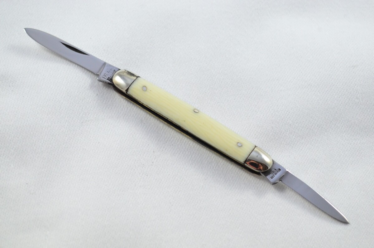 George Wostenholme Carbon Steel Bladed Imitation Ivory Scaled Pen/Fruit Knife Sheffield - Image 2