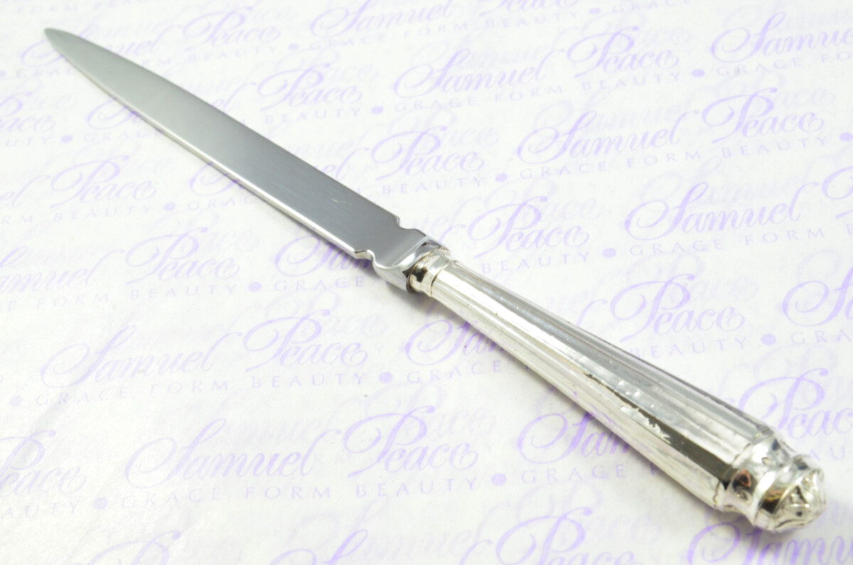 Barker Brothers Sheffield Sterling Silver Handled Letter Opener Gainford Pattern 1903 Cased - Image 6